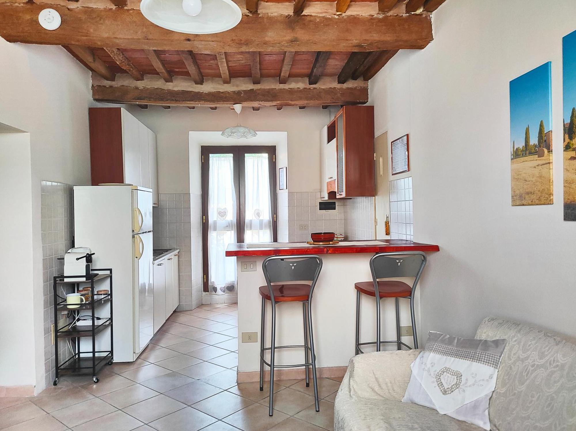 La Casina Di Colle - Appartamento Rustico Sulle Colline Di Pisa Casciana Terme Luaran gambar