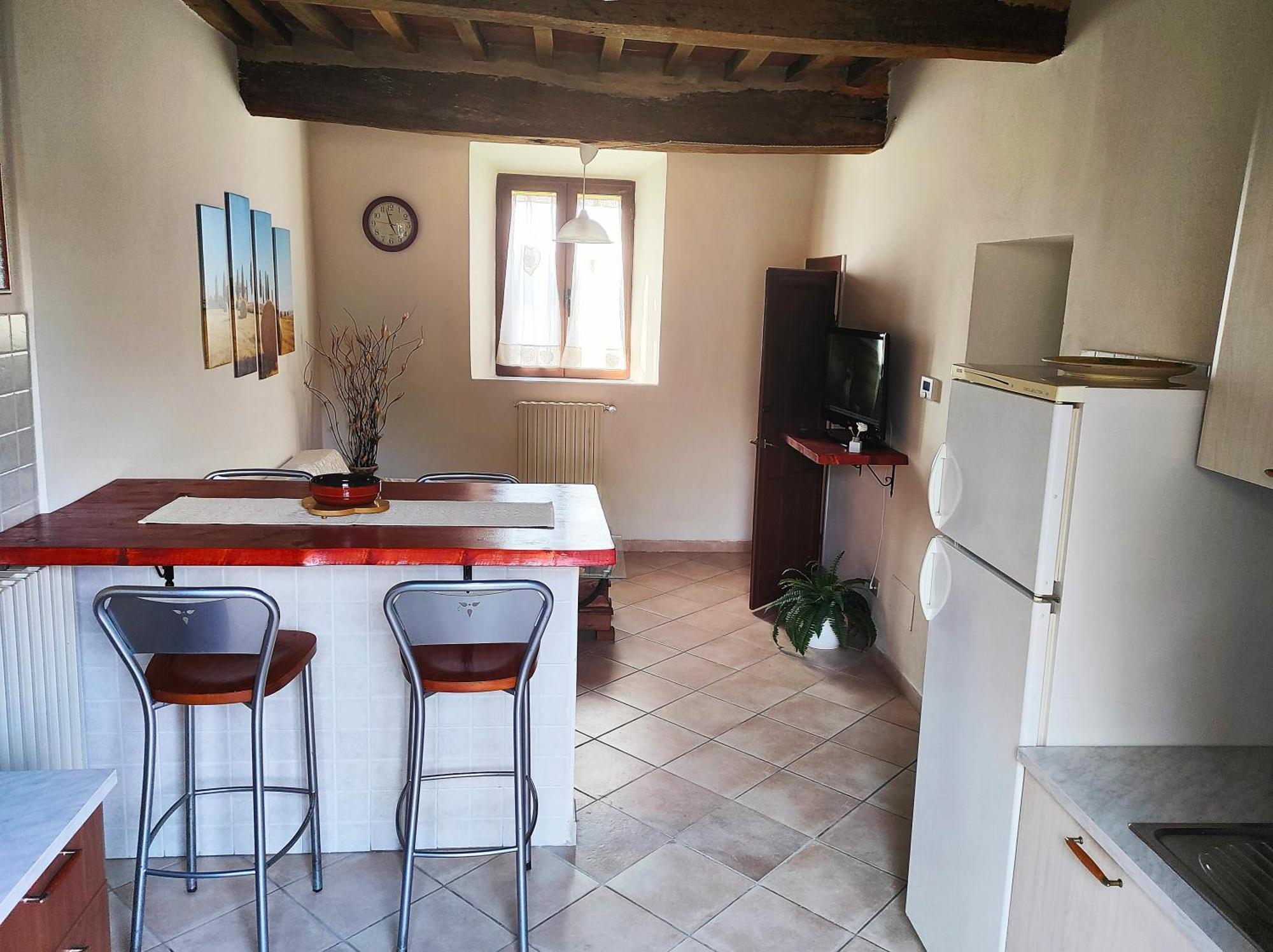 La Casina Di Colle - Appartamento Rustico Sulle Colline Di Pisa Casciana Terme Luaran gambar