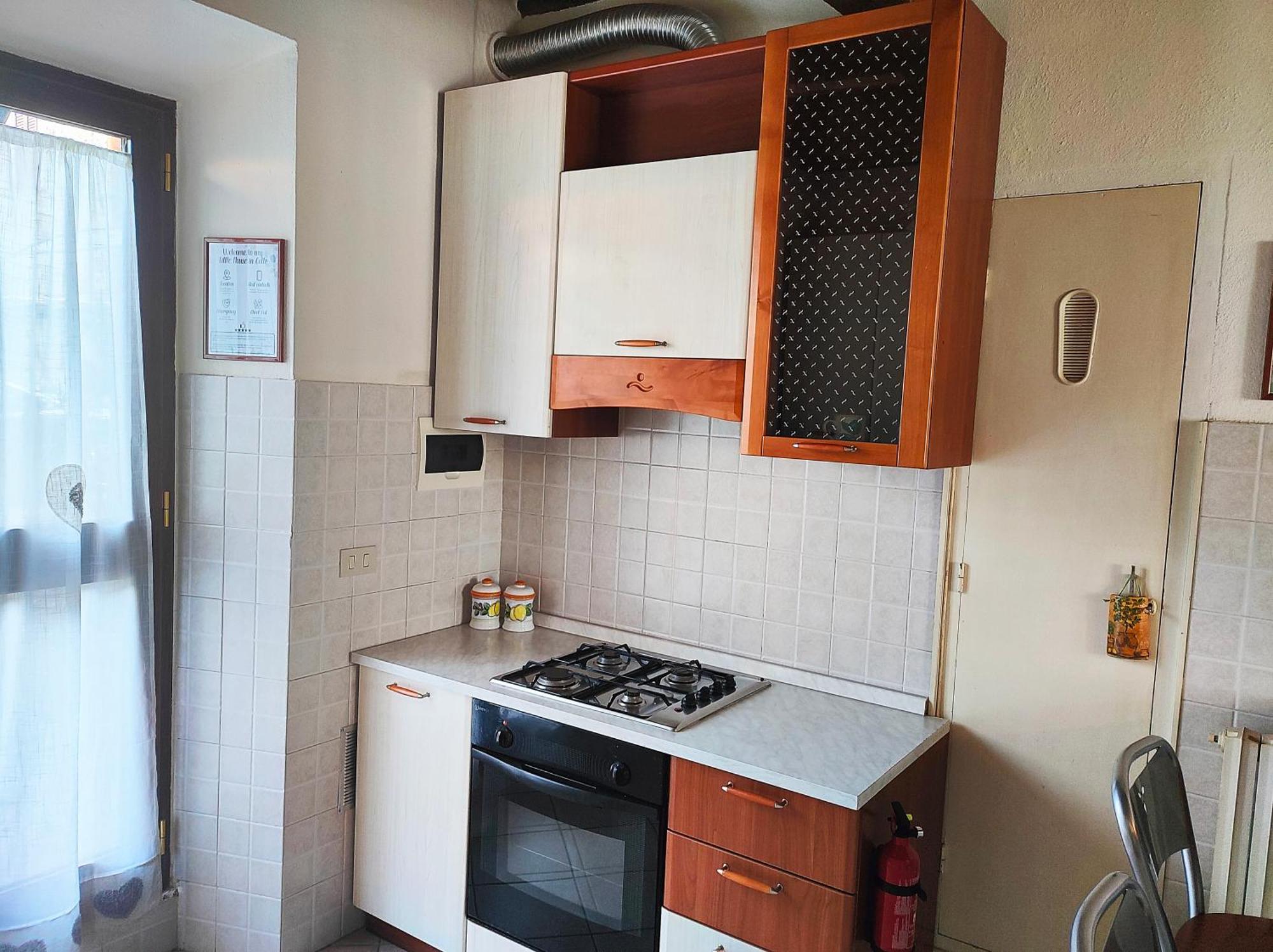 La Casina Di Colle - Appartamento Rustico Sulle Colline Di Pisa Casciana Terme Luaran gambar
